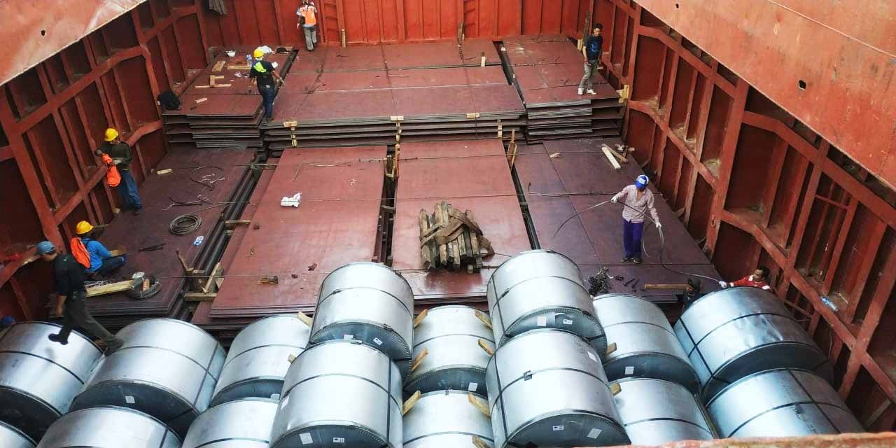 Export Steel Coil dan Steel Plate to Port Klang Malaysia