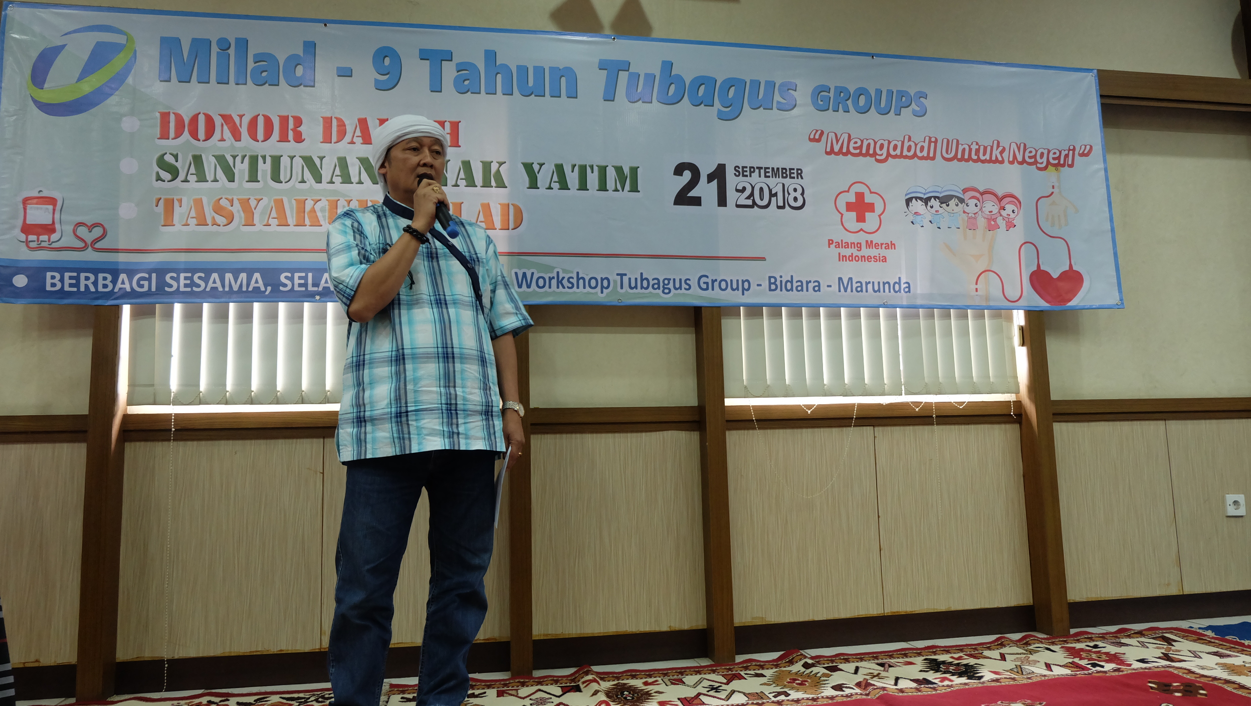 Sambutan Acara oleh H. Umar Yadi